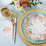 Garden Blooms Floral Paper Napkins Set of 30
