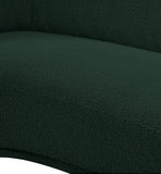 Hyde Contemporary Chair - Plush Rounded Back in Soft Boucle Upholstery for Stylish Living Spaces