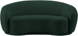 Hyde Contemporary Loveseat with Chic Rounded Back, Plush Comfort, and Stylish Modern Design