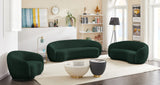 Hyde Contemporary Sofa - Plush Comfort with Rounded Back Design for a Stylish Living Space Upgrade