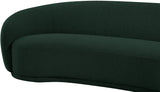 Hyde Contemporary Sofa - Plush Comfort with Rounded Back Design for a Stylish Living Space Upgrade