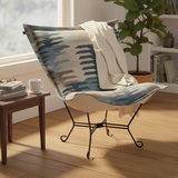 Puff Chair Complete Navajo Navy