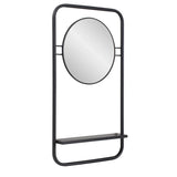 Collins Mirror with shelf
