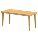 Patio Dining Table Acacia Wood Picnic Table For Backyard
