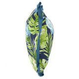 24 x 24 Outdoor Pillow Cardoon Indigo - Down Alternative Insert