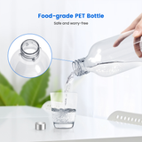 Sodafizz Aerated Beverage Maker, Soda Maker Machine for Home Carbonating (White)
