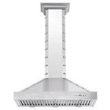 ZLINE 36" Designer Series Stainless Island Range Hood, KB2i-4SSXS-36