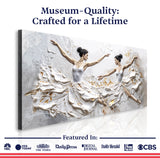 Modern Ethereal Dancers Wall Art