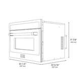 ZLINE 30" Oven ASW30 & Microwave MWO24 Bundle, 2KP-MW24-AWS30