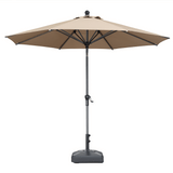 PURPLE LEAF Round Tiltable Patio Umbrella Poolside Porch Table Umbrella