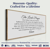 The Lord's Prayer Faith Sign