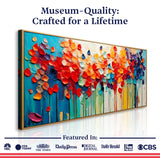 Colorful Petals Wall Art
