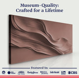 Warm Terracotta Minimalist Wall Art