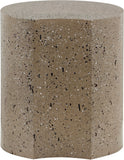 Dimple - End Table - Terazzo Finish