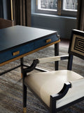 Artemis Leather Armchair, Milk