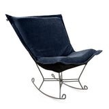 Komodo Navy Puff Rocker and Frame