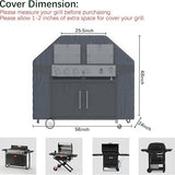 58 Inch 600D Heavy‑Duty Bbq Grill Cover