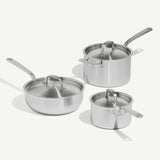 MADE IN Stainless Saucepan Set