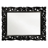 Chateau Mirror - Glossy Black