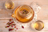 27oz Glass Teapot Infuser & 4 Tea Cups Gift Set