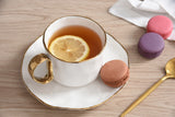 Portofino Porcelain Tea Cup & Saucer, 6 oz