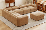HARMONY 142" 6-Seater Sectional  Sofa with Arm