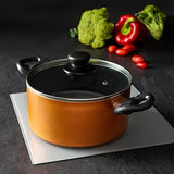 Moss & Stone 4-Piece Copper Nonstick Cookware Set