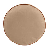 Qivuit Camel Tall Pouf