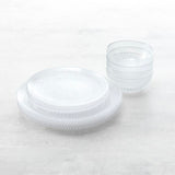Jupiter Clear 12pc Dinnerware Set