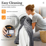Wholesale Electric Heated Flannel Blanket with 10 Heating Levels