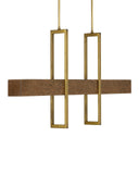 Tonbridge Chestnut Linear Chandelier