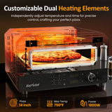 Electric Indoor Pizza Oven, Countertop Pizza Maker