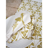 French Home Set of 4 Orchid Napkins - Chartreuse