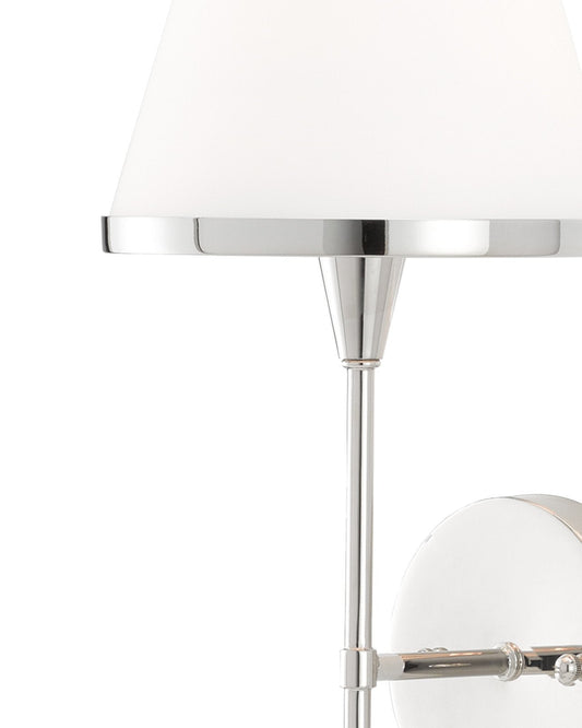 Brimsley Nickel Wall Sconce
