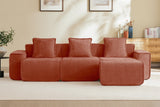 HARRISON 108" 3-Seater Sofa with 1 Ottoman