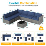 All Weather Outdoor 7-Piece Patio Furniture Set