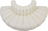 Arc - Faux Leather 4 Piece Modular Sofa