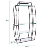 Black Nickel Stainless Steel Etagere