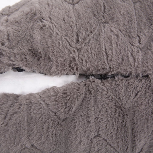 20 x 20 Angora Stone Pillow - Down Alternative Insert