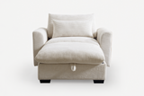PERTH 51" Single Sofa with 1 Ottoman