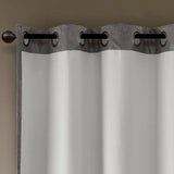 Ogee (Max Blackout) Window Curtain, Grey