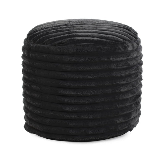 Pouf Tall Shar Pei Black