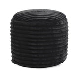 Pouf Tall Shar Pei Black