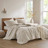 3-Piece Oversized Cotton Matelasse Comforter Set