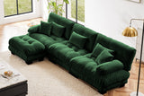 CLOUDIES 134" 3 Seater Sofa with 1 Ottoman