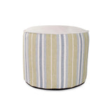 Indoor/Outdoor Pouf Tall Dune Moss