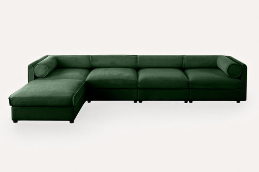 HARMONY 142" 4-Seater Sofa with 1 Ottoman
