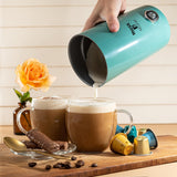 Electric Milk Frother & Warmer for Latte Foam