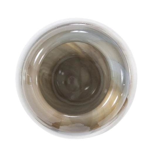 Sand Art Glass Vase