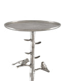 Piaf Silver Drinks Table